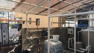 塀を作りました。尼崎市西立花町